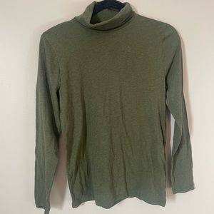 J. Crew Olive Green Turtleneck